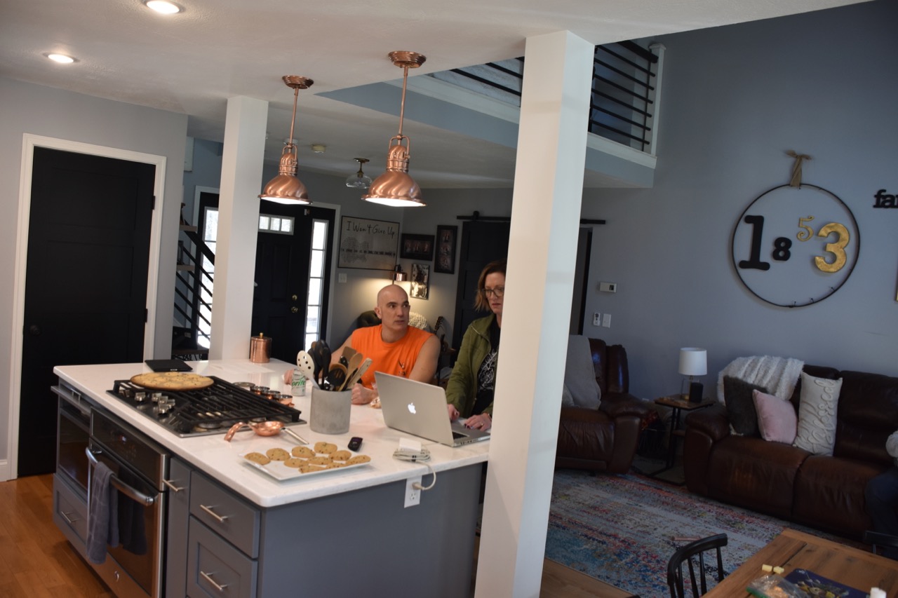 Tim's and Cindy's kitchen
